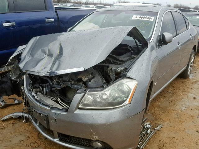 JNKAY01F76M263828 - 2006 INFINITI M35 BASE GRAY photo 2