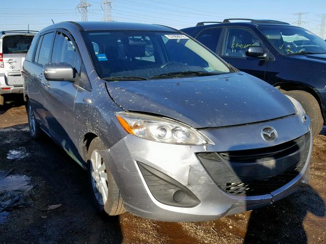 JM1CW2BL2D0159574 - 2013 MAZDA 5 GRAY photo 1