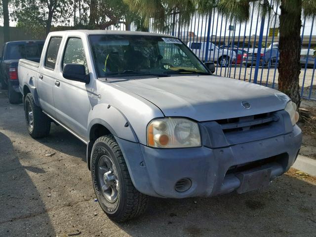 1N6ED27T43C463944 - 2003 NISSAN FRONTIER C SILVER photo 1