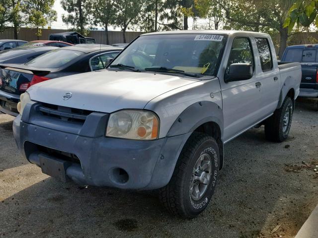 1N6ED27T43C463944 - 2003 NISSAN FRONTIER C SILVER photo 2