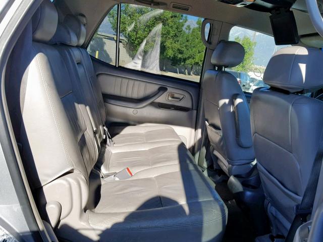 5TDZT38A93S143379 - 2003 TOYOTA SEQUOIA LI GRAY photo 6