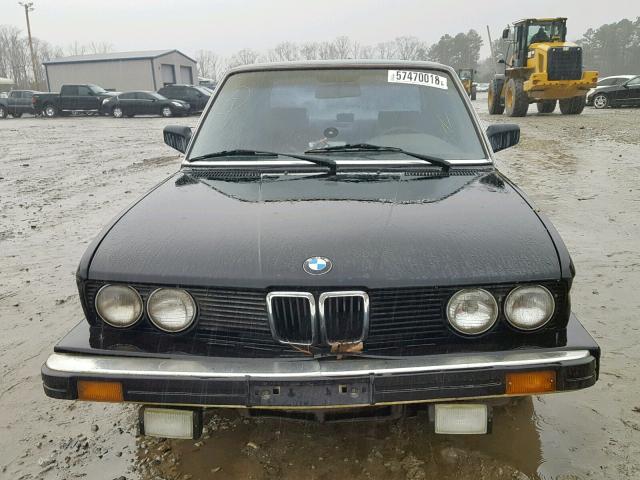 WBADK8305J9713184 - 1988 BMW 528 E AUTO BLACK photo 9