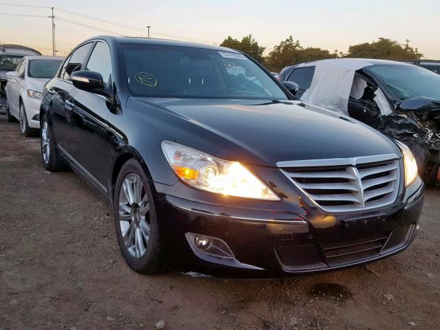 KMHGC4DF8BU121636 - 2011 HYUNDAI GENESIS 4. BLACK photo 1