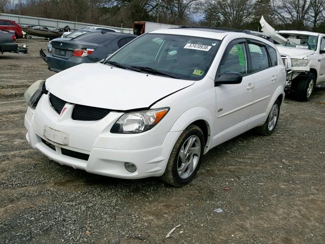 5Y2SL62884Z407538 - 2004 PONTIAC VIBE WHITE photo 2