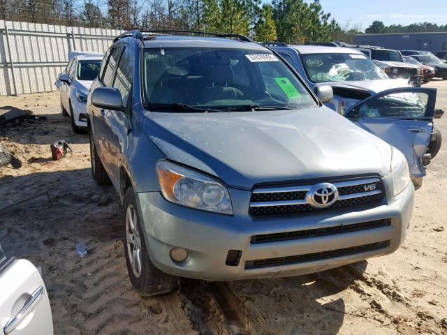 JTMBK31V376025660 - 2007 TOYOTA RAV4 LIMIT GREEN photo 1