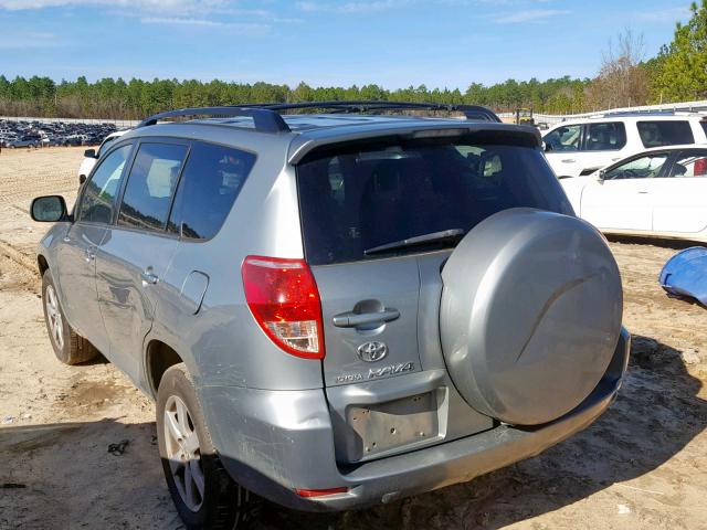 JTMBK31V376025660 - 2007 TOYOTA RAV4 LIMIT GREEN photo 3