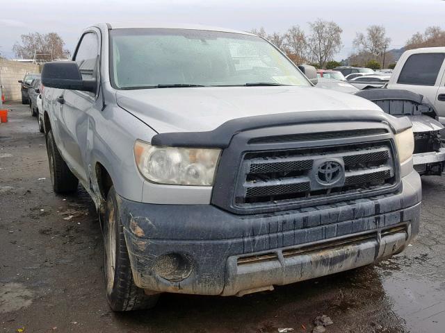 5TFJM5F11BX001190 - 2011 TOYOTA TUNDRA GRAY photo 1