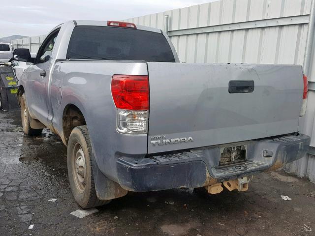 5TFJM5F11BX001190 - 2011 TOYOTA TUNDRA GRAY photo 3