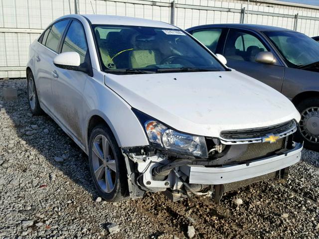 1G1PE5SB4F7282146 - 2015 CHEVROLET CRUZE LT WHITE photo 1