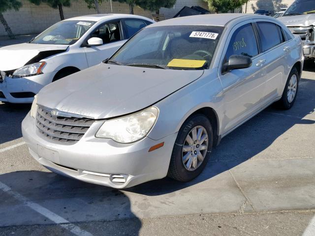 1C3CC4FB2AN212993 - 2010 CHRYSLER SEBRING TO SILVER photo 2