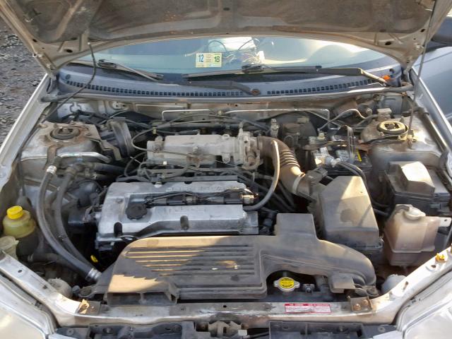 JM1BJ2227Y0236561 - 2000 MAZDA PROTEGE DX SILVER photo 7