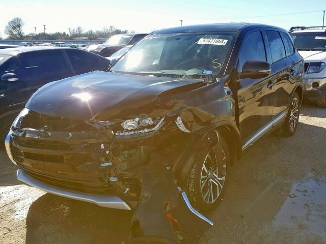 JA4AD3A31JZ054370 - 2018 MITSUBISHI OUTLANDER BLACK photo 2