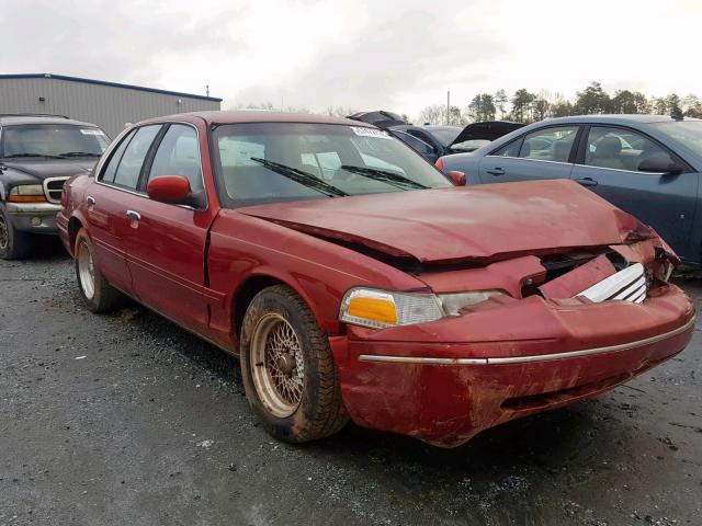 2FAFP73W9YX115956 - 2000 FORD CROWN VICT RED photo 1