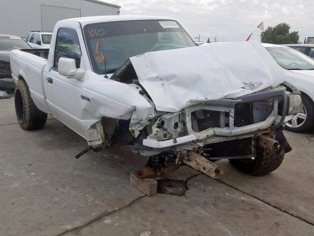 1FTYR10D25PA95290 - 2005 FORD RANGER WHITE photo 1