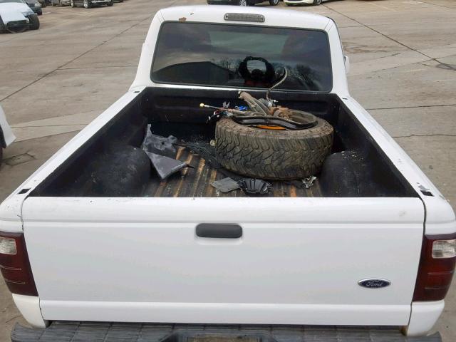 1FTYR10D25PA95290 - 2005 FORD RANGER WHITE photo 6