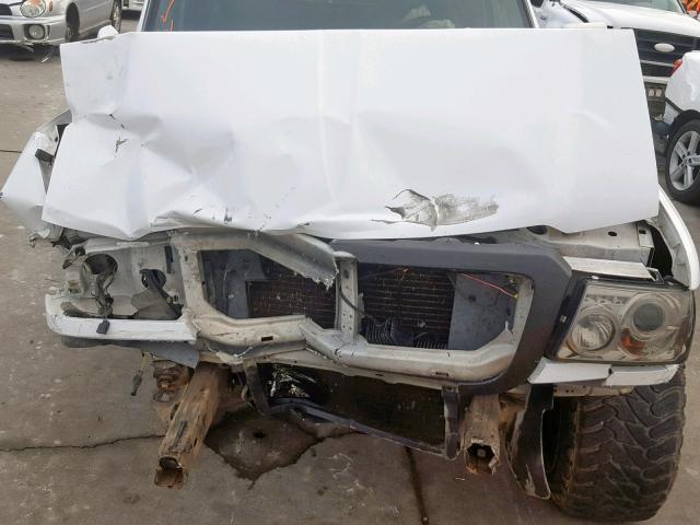 1FTYR10D25PA95290 - 2005 FORD RANGER WHITE photo 7