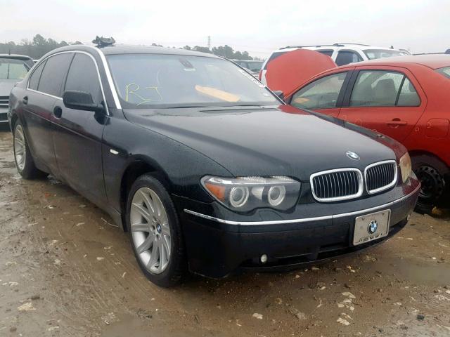 WBAGN63525DS58298 - 2005 BMW 745 LI BLACK photo 1