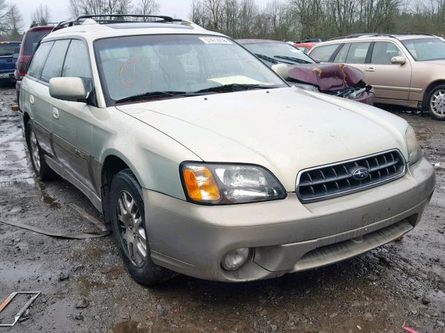 4S3BH686647603562 - 2004 SUBARU LEGACY OUT TAN photo 1