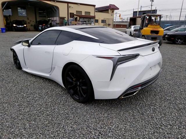 JTHHP5AYXJA002882 - 2018 LEXUS LC 500 WHITE photo 4