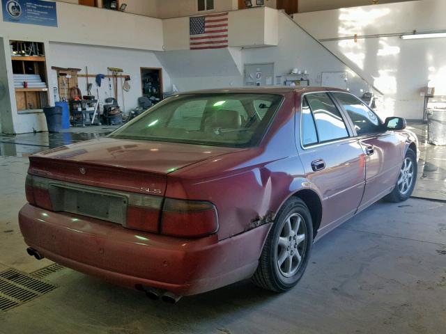 1G6KS54Y13U140557 - 2003 CADILLAC SEVILLE SL RED photo 4