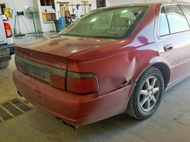 1G6KS54Y13U140557 - 2003 CADILLAC SEVILLE SL RED photo 9