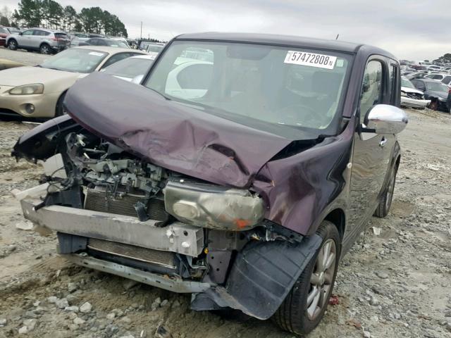 JN8AZ28R89T104101 - 2009 NISSAN CUBE BASE PURPLE photo 2