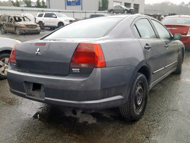 4A3AB36S35E031873 - 2005 MITSUBISHI GALANT LS GRAY photo 4