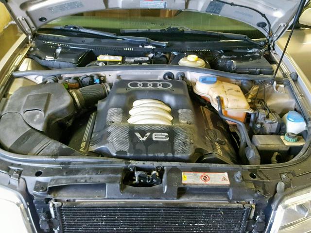 WAUGD28D7WA139287 - 1998 AUDI A4 2.8 AVA TAN photo 7