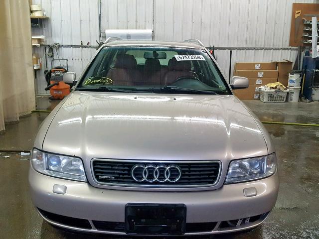 WAUGD28D7WA139287 - 1998 AUDI A4 2.8 AVA TAN photo 9