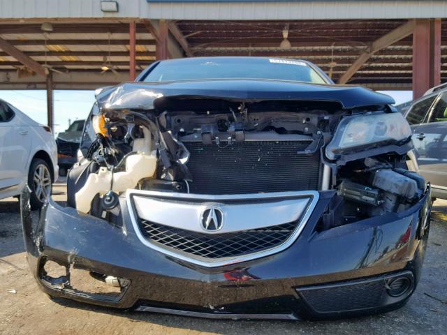 5J8TB3H35DL002551 - 2013 ACURA RDX BASE BLACK photo 9