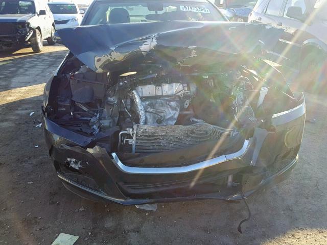 1G11C5SL7EF153522 - 2014 CHEVROLET MALIBU 1LT შავი ფოტო 9