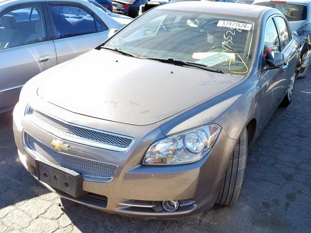 1G1ZG5E79CF256850 - 2012 CHEVROLET MALIBU LTZ ყავისფერი ფოტო 2