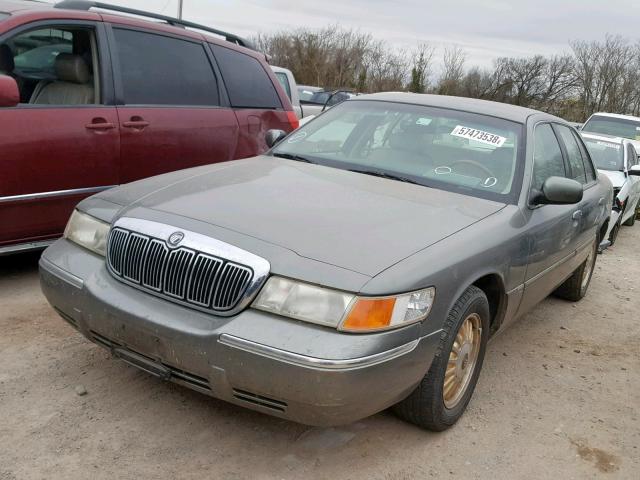 2MEFM75W9YX686751 - 2000 MERCURY GRAND MARQ GREEN photo 2