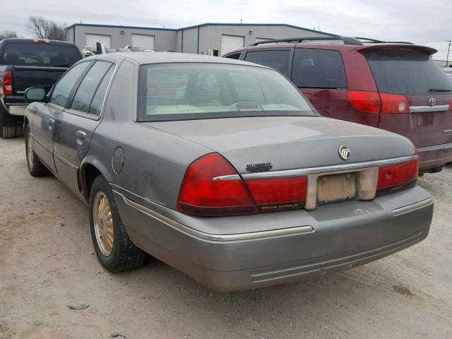 2MEFM75W9YX686751 - 2000 MERCURY GRAND MARQ GREEN photo 3