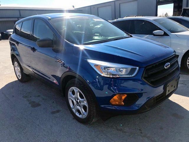 1FMCU0F75HUA13512 - 2017 FORD ESCAPE S BLUE photo 1