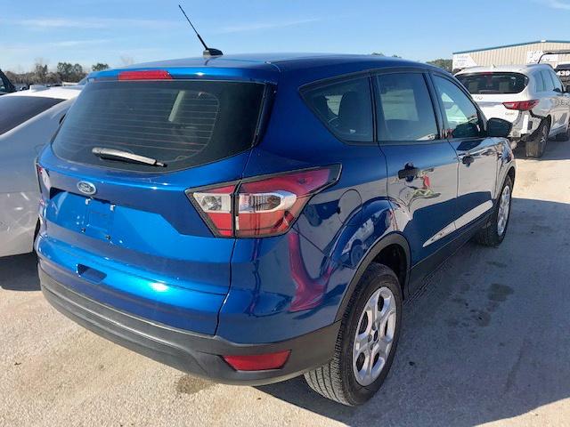 1FMCU0F75HUA13512 - 2017 FORD ESCAPE S BLUE photo 4