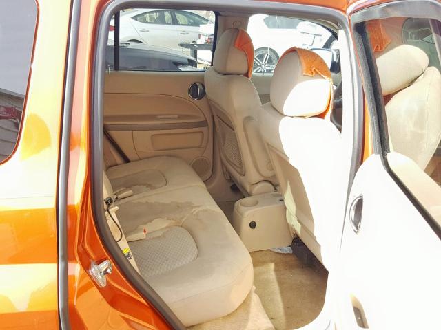 3GNDA23P46S576489 - 2006 CHEVROLET HHR LT ORANGE photo 6