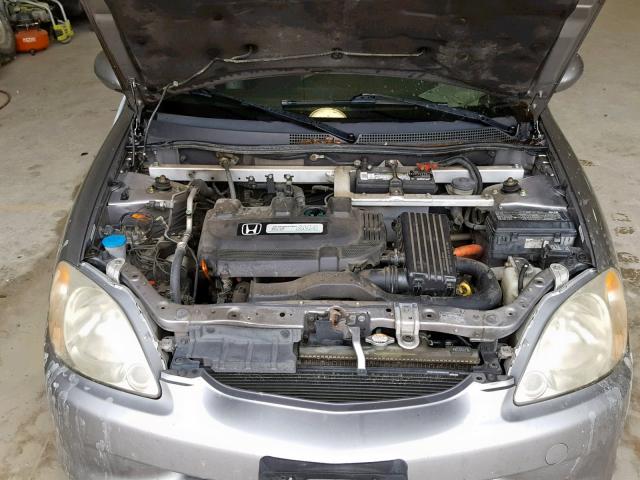 JHMZE14751T003402 - 2001 HONDA INSIGHT SILVER photo 7