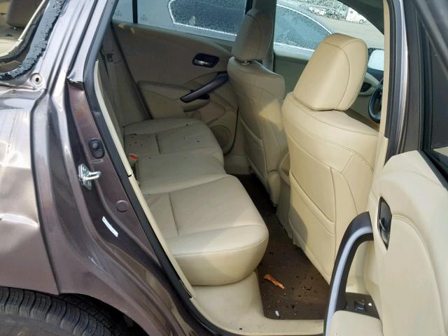 5J8TB4H39DL002994 - 2013 ACURA RDX BASE BROWN photo 6