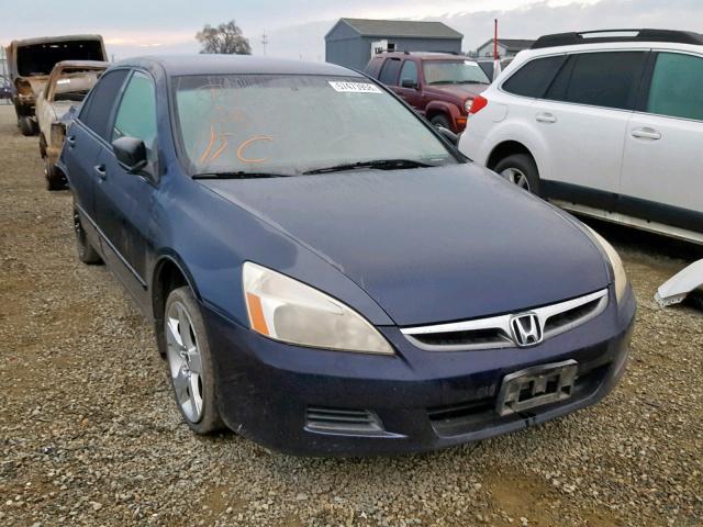 JHMCM56166C005661 - 2006 HONDA ACCORD VAL BLUE photo 1