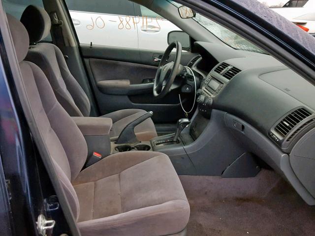 JHMCM56166C005661 - 2006 HONDA ACCORD VAL BLUE photo 5