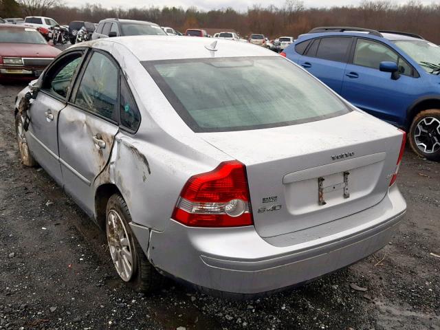 YV1MS390X52062253 - 2005 VOLVO S40 2.4I SILVER photo 3