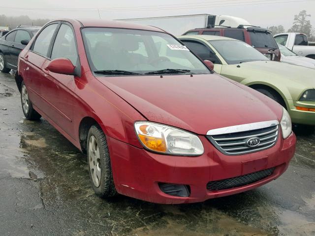 KNAFE121985540286 - 2008 KIA SPECTRA EX RED photo 1