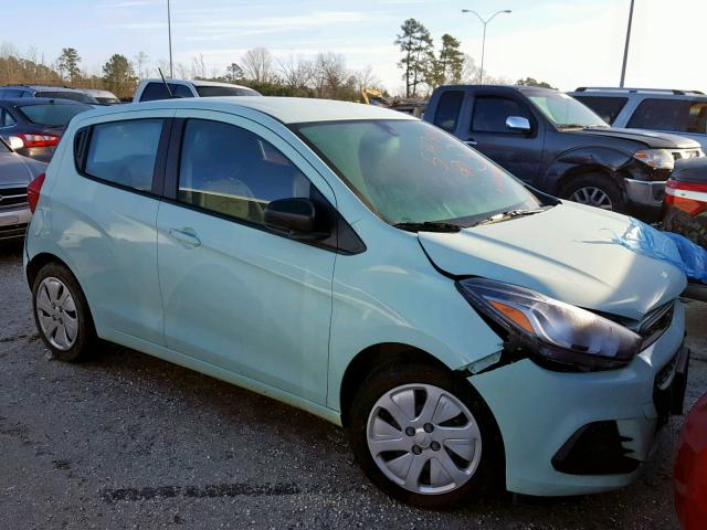 KL8CB6SA9HC727740 - 2017 CHEVROLET SPARK LS TEAL photo 1