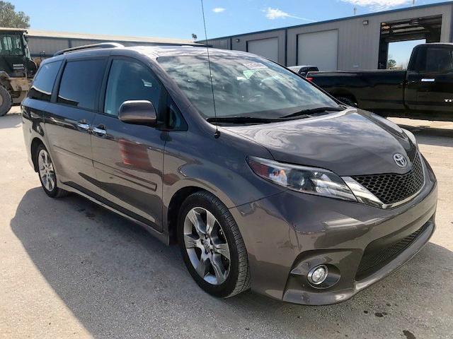 5TDXK3DC6ES505205 - 2014 TOYOTA SIENNA SPO GRAY photo 1