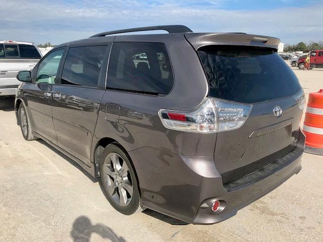 5TDXK3DC6ES505205 - 2014 TOYOTA SIENNA SPO GRAY photo 3