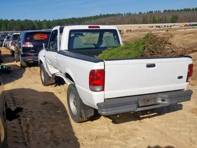 1FTYR10C0YTA55115 - 2000 FORD RANGER WHITE photo 3