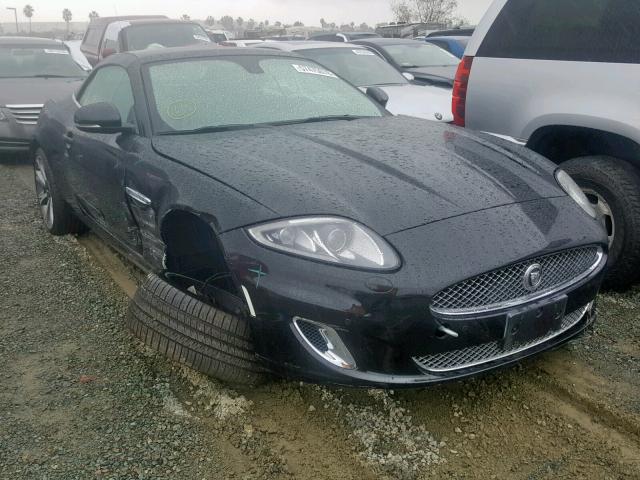 SAJWA4GB6DLB50273 - 2013 JAGUAR XK BLACK photo 1