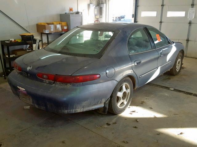 1MEFM53U9XA668165 - 1999 MERCURY SABLE LS BLUE photo 4