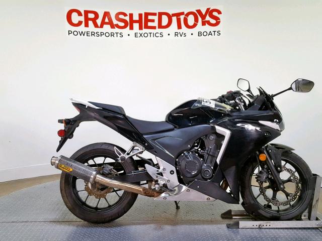 MLHPC4468F5201116 - 2015 HONDA CBR500 R BLACK photo 1